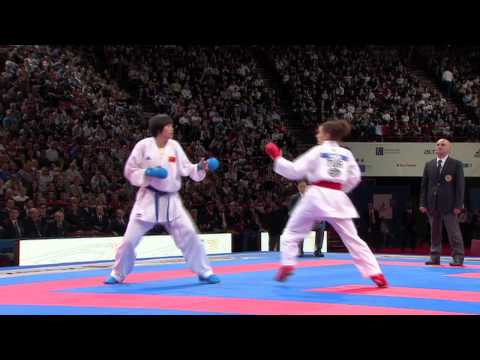 (2/2) Bronze Female Team Kumite Turkey vs China. WKF World Karate Championships 2012