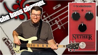 Video thumbnail for Vintage Octave Tones On A Budget | TC Electronic Nether Octaver [The Lowdown] by The Bass Channel