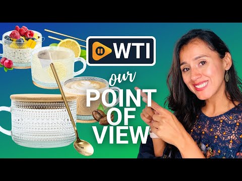 Scoozee Vintage Glass Coffee Mugs (4Pcs - WTI product video review