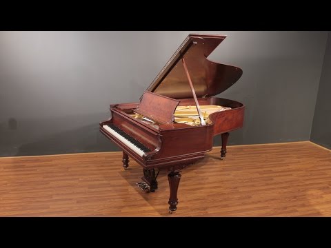 Steinway Model B 7' Semi-Concert Grand Piano Mahogany Art Case (Restored 2016)