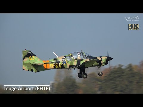 Plane Spotting at Teuge Airport (EHTE) 06-11-2020 : 30 minutes of General Aviation.