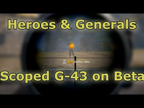 Heroes & Generals G43 the Old Maps