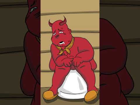 Why demons shouldn't eat humans 🤯 #humor #animation #anime