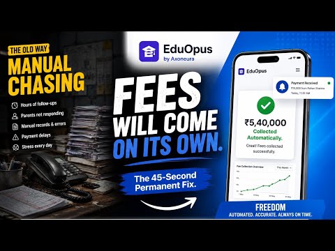 How Smart Schools Collect Fees Automatically | EduOpus