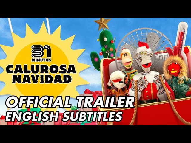 31 Minutos: Calurosa Navidad | English Trailer | Amazon Prime