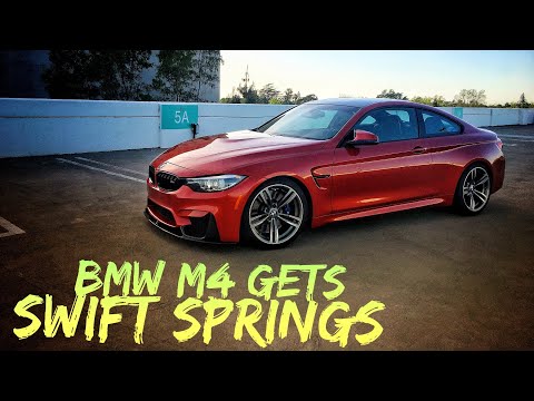 BMW M4 GETS LOW! LOWERING SPRING INSTALL F30,F32,F33,F80,F82,F83