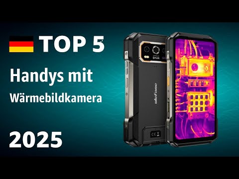 TOP-5: The best mobile phones with thermal imaging cameras – Test 2025!