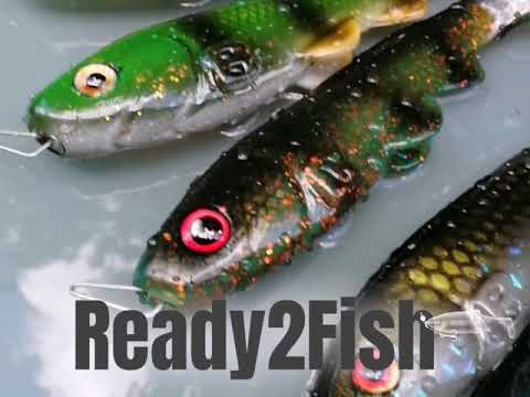 Sweden Pike Beautys... Boni Baits Exclusive in Germany! Rigged on The System Shallow Screw