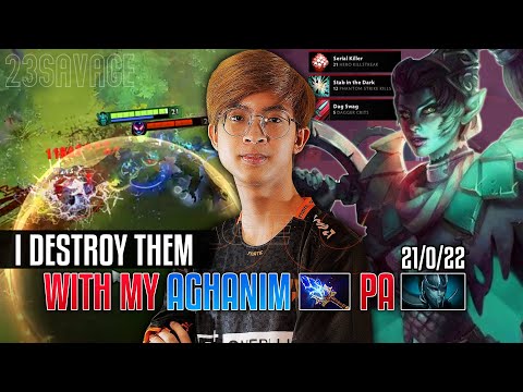 23 Phantom Assassin+Magnus full Aggressive mode