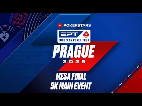 EPT Prague 2025 - Mesa Final Main Event 5.300€ 👀 Cartas Vistas ♠️ PokerStars en Español