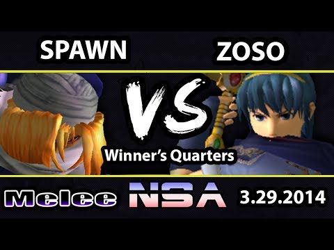 Northeastern Smash Attack 2 - SPAWN (Sheik) Vs. ZoSo (Marth) - Winners Quarters