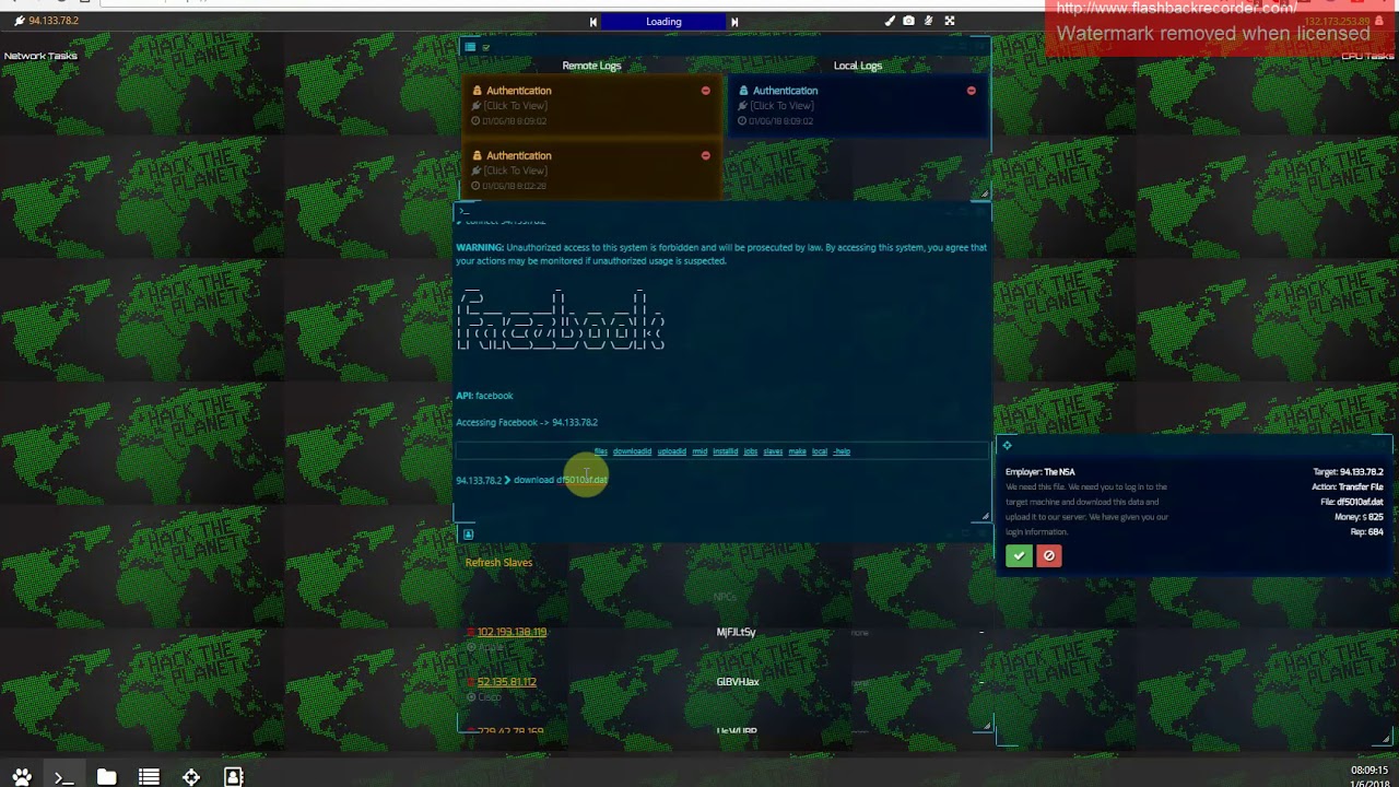 Slavehack 2 tutorial - File Transfer Mission