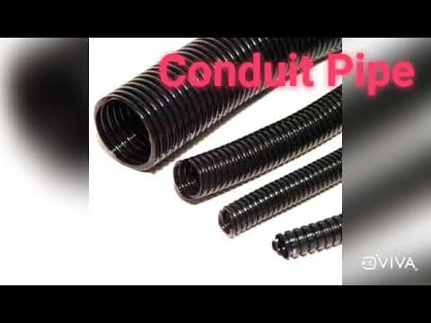 Black Single Walled Corrugated Pipe