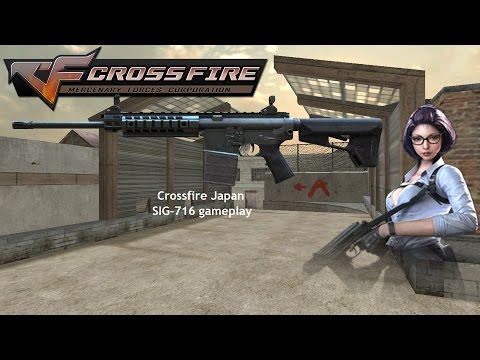 Crossfire Japan: SIG-716 gameplay