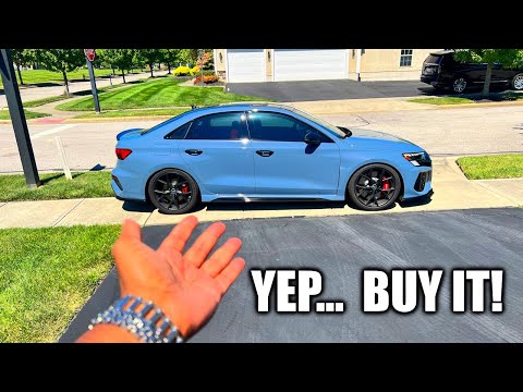 REVIEWING MY 2023 AUDI RS3 - THE BEST SPORTS SEDAN OUT!!!