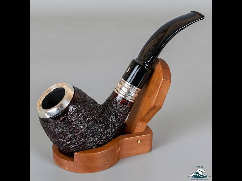 Handmade LE Ser Jacopo "Domina 2005" POY Rusticated Bent Double Silver 9mm