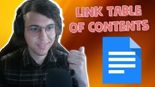 How To Link Table Of Contents In Google Docs