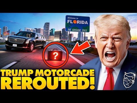 ANOTHER Trump Assassination Attempt ! Trump Motorcade FORCED to Make Severe Maneuver to Avoid ‘Bomb’