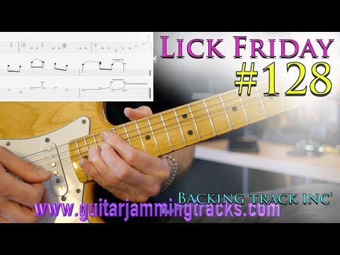 Guitar Lick Friday - Guitar Lesson using Pentatonic with bends