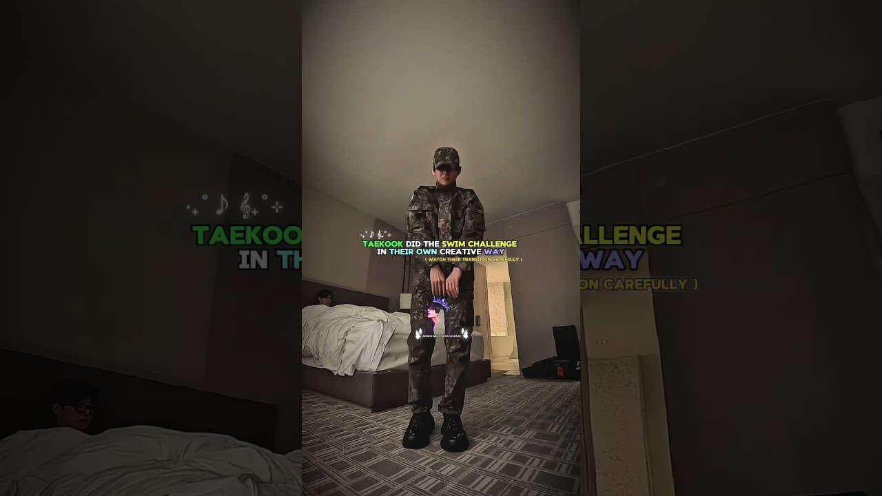 Taekook Swim Challenge 🤩💃🏻 || @ankookiejungkookie ||