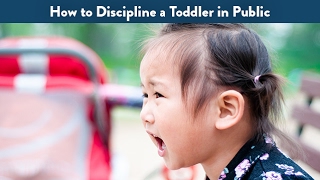 How to Discipline a Toddler in Public | CloudMom
