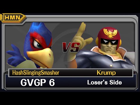 GVGP 6 Melee Top 16 Losers - Hash Slinging Smasher (Falco) vs. Krump (C. Falcon)