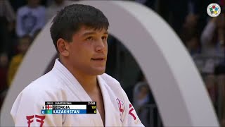 preview picture of video 'Georgia vs Kazakhstan - Quarter-Final - Judo World Championship Teams Chelyabinsk 2014'
