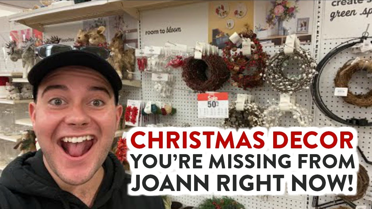CHRISTMAS DECOR YOU’RE MISSING FROM JOANN RIGHT NOW!