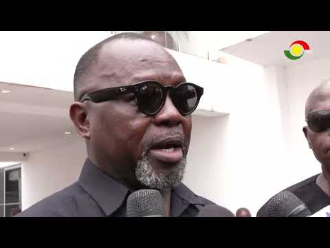 Watch the moment Attorney General Dominic Ayine breaks down in tears after signing condolence book