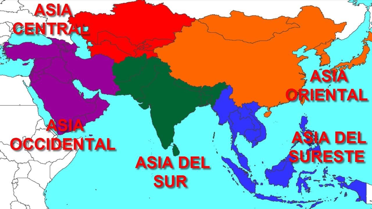 Países de Asia: Localización y Capitales - Un poco de Geografía con gvSIG