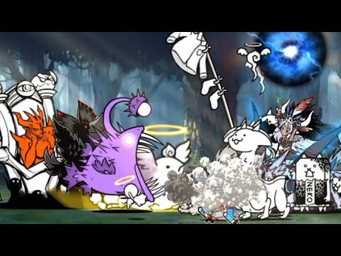 Battle Cats - Primeval Wood Area 17 (Pre-UL Uberless Lineup)