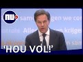 Rutte: 'Blij dat zo veel mensen met Pasen hebben volgehouden' | NU.nl
