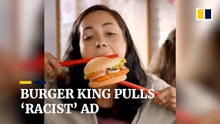 With so many ways to promote a new item, you'd think excluding offensive ideas would be easy. Yet, Burger King in New Zealand thought using chopsticks to eat Vietnamese-inspired burgers was a perfect idea, and they eventually pulled the racist ad.