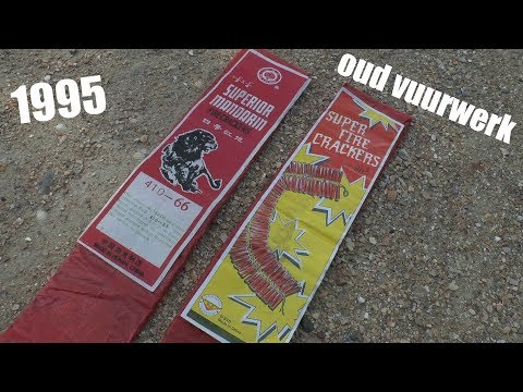 vuurwerk matjes uit 1995 afsteken