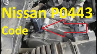 Causes and Fixes Nissan P0443 Code: EVAP Purge Control Valve Circuit Malfunction