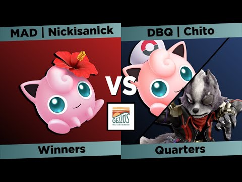 Gezzo's Smash Winners Quarters - Nickisanick (Jigglypuff) vs Chito (Jigglypuff, Wolf)
