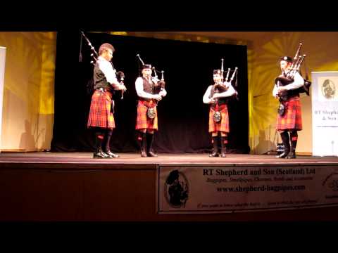 Manawatu Scottish Pipe Band,  International Quartet Competition, Piping Live 2011.