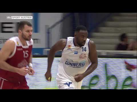 Highlights: ABL - 11. Runde: Oberwart Gunners - Traiskirchen Lions  78:65