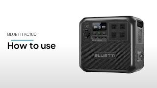 BLUETTI AC180 - відео 1