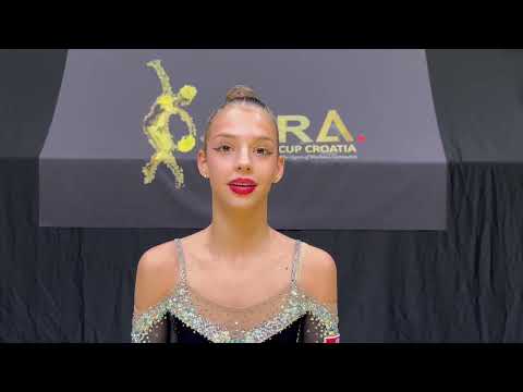 Izjava Gresa Ramadani (seniorska reprezentativka) - FIG Aura Cup 2024.