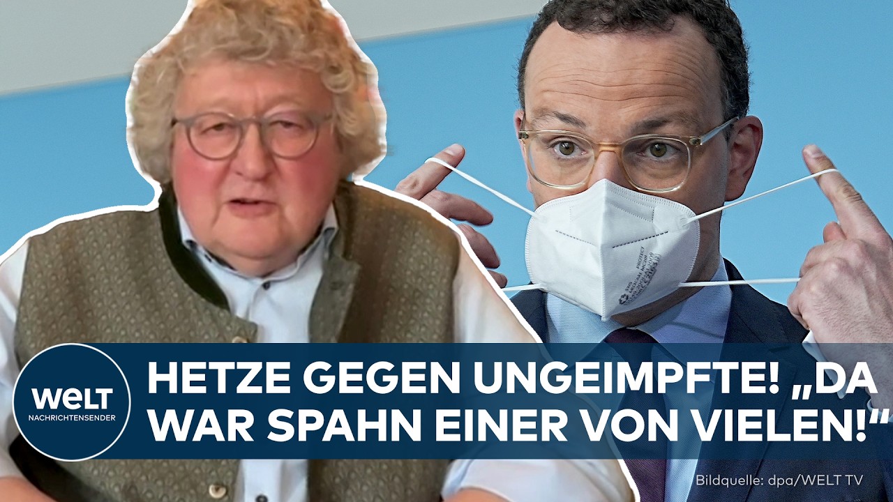 CORONA: Hetze gegen Ungeimpfte! Patzelt wird deutlich! „Da war Spahn einer von vielen!“