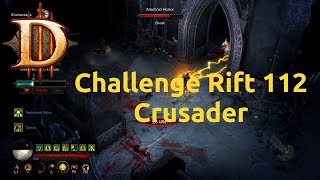 Diablo 3 - Challenge Rift - Challenge 112 - Crusader - Completed