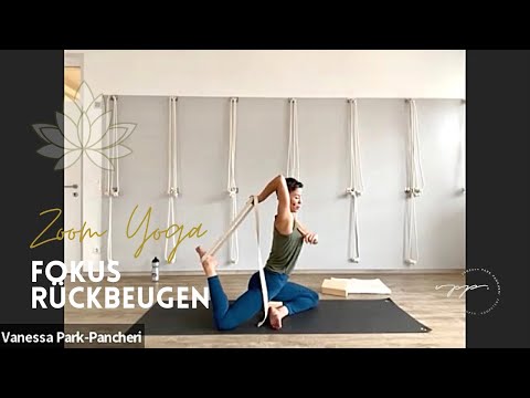 Zoom Yogaklasse zum Thema "Rückbeugen"