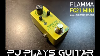 Video thumbnail for Flamma FC21 Analog Compressor Demo and Review by Medins Make Music