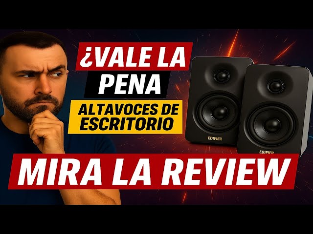 Vídeo relacionado con Edifier M60 Altavoz Multimedia Bluetooth 5.3 | 66W RMS, Hi-Res Audio Wireless, LDAC | 3" Woofer + 1" Tweeter | USB-C/AUX | Diseño Compacto para PC/Escritorio-Blanco