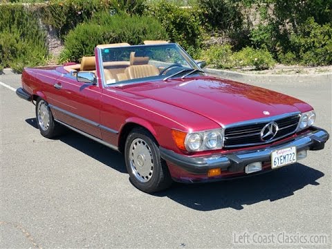 1989 Mercedes-Benz 560SL Roadster for Sale