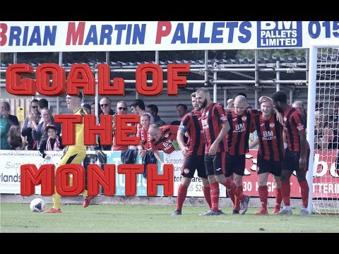 GOAL OF THE MONTH - Aug/Sept 2019