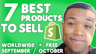 The 7 BEST Shopify Dropshipping Products To Sell During September-October 2025