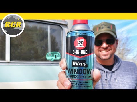 3-IN-ONE RVCARE WINDOW & TRACK DRY LUBE | Product Review | RV Living
