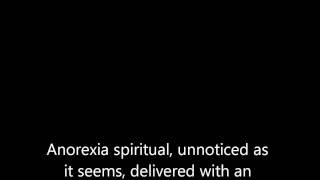 Anorexia spiritual lyrics living sacrifice